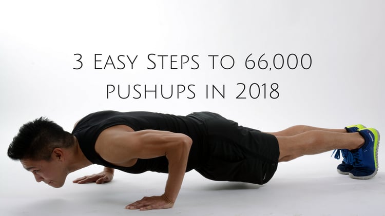 3 Easy Steps to Do 66,000 Pushups in 2018